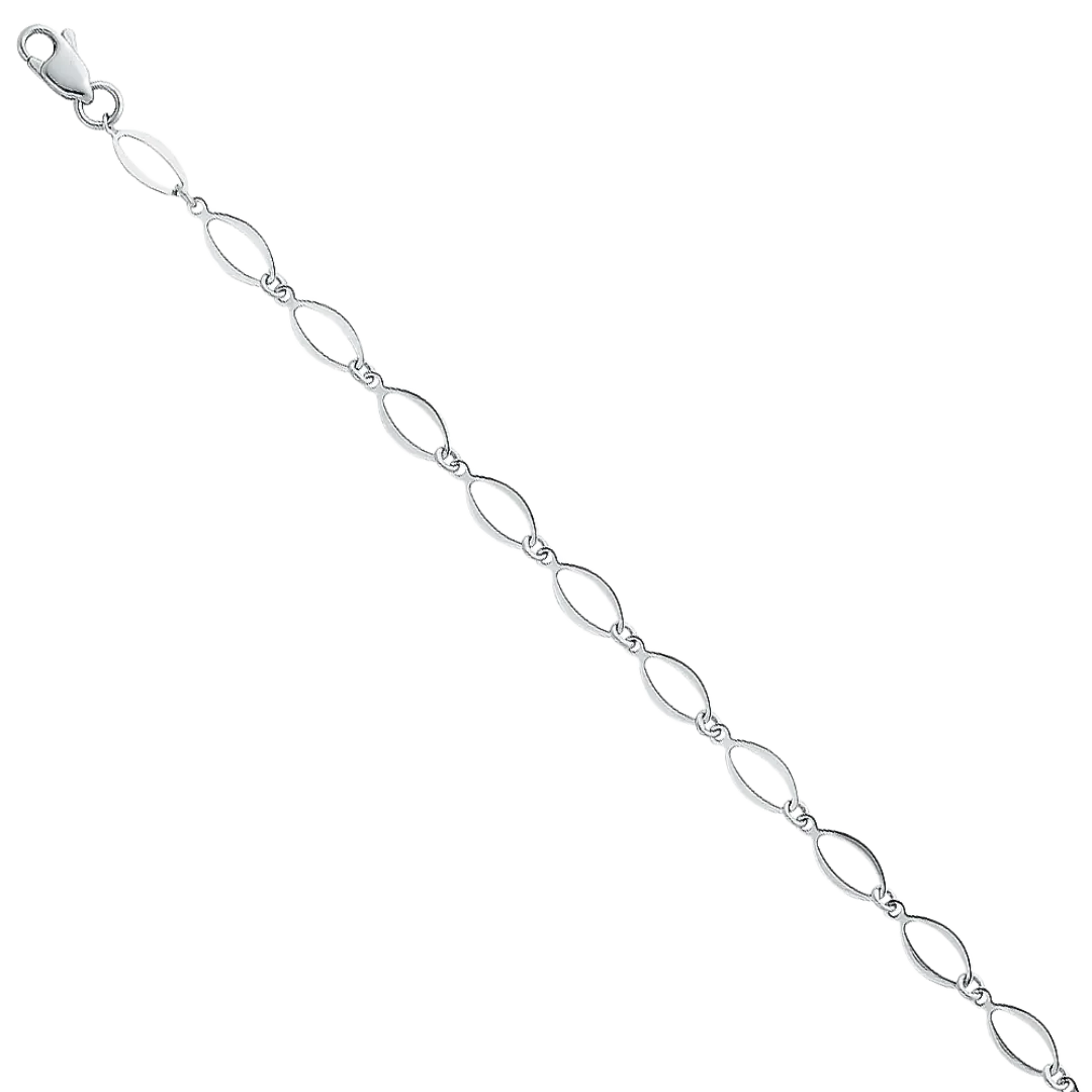 Light Bracelet - 14k White Gold