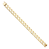 Cuban Link Bracelet - 14k Yellow Gold