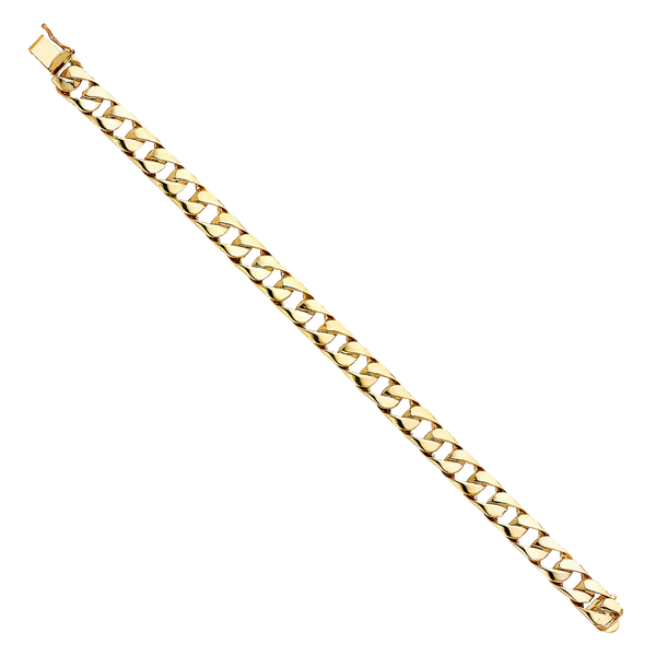 Cuban Link Bracelet - 14k Yellow Gold