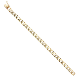 Cuban Link Bracelet - 14k Yellow Gold