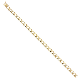 Cuban Link Bracelet - 14k Yellow Gold