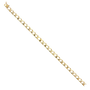 Cuban Link Bracelet - 14k Yellow Gold