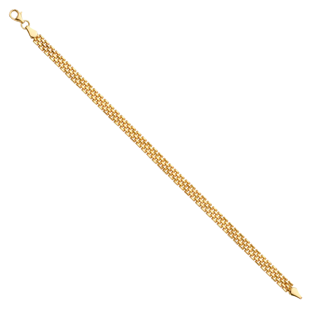 Fancy Bracelet - 14k Yellow Gold 