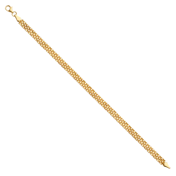 Fancy Bracelet - 14k Yellow Gold 