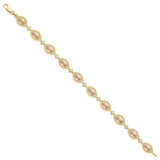 Guadalupe Bracelet - 14k Tri Color Gold