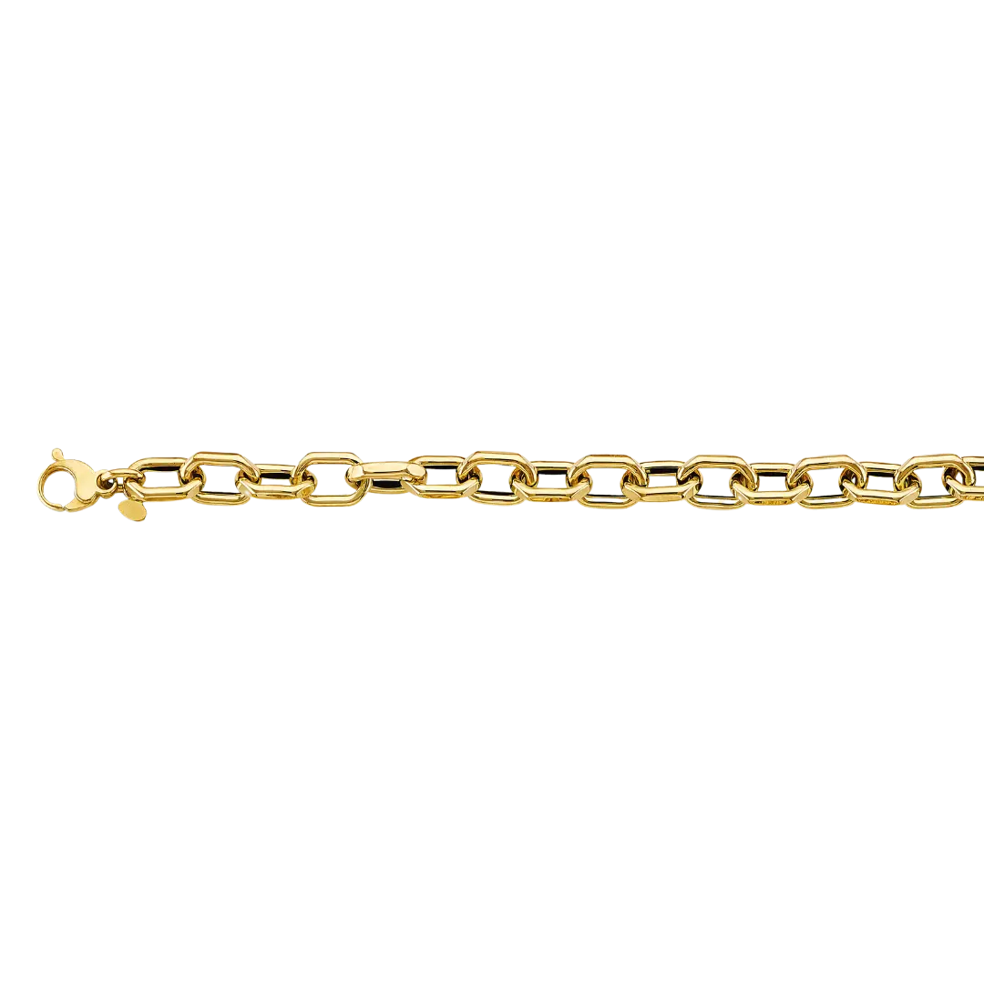 Fancy Bracelet - 14k Yellow Gold 