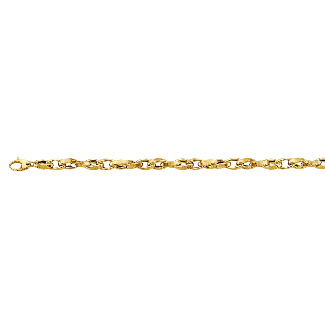 Fancy Bracelet - 14k Yellow Gold 