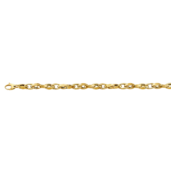 Fancy Bracelet - 14k Yellow Gold 