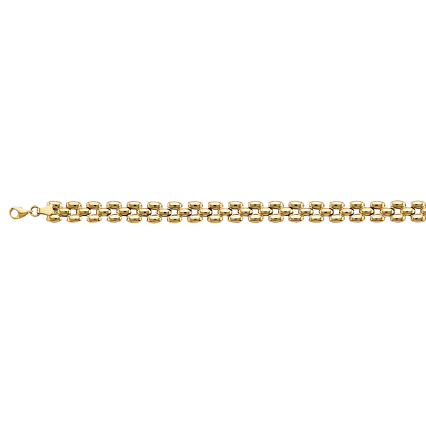 Fancy Bracelet - 14k Yellow Gold 