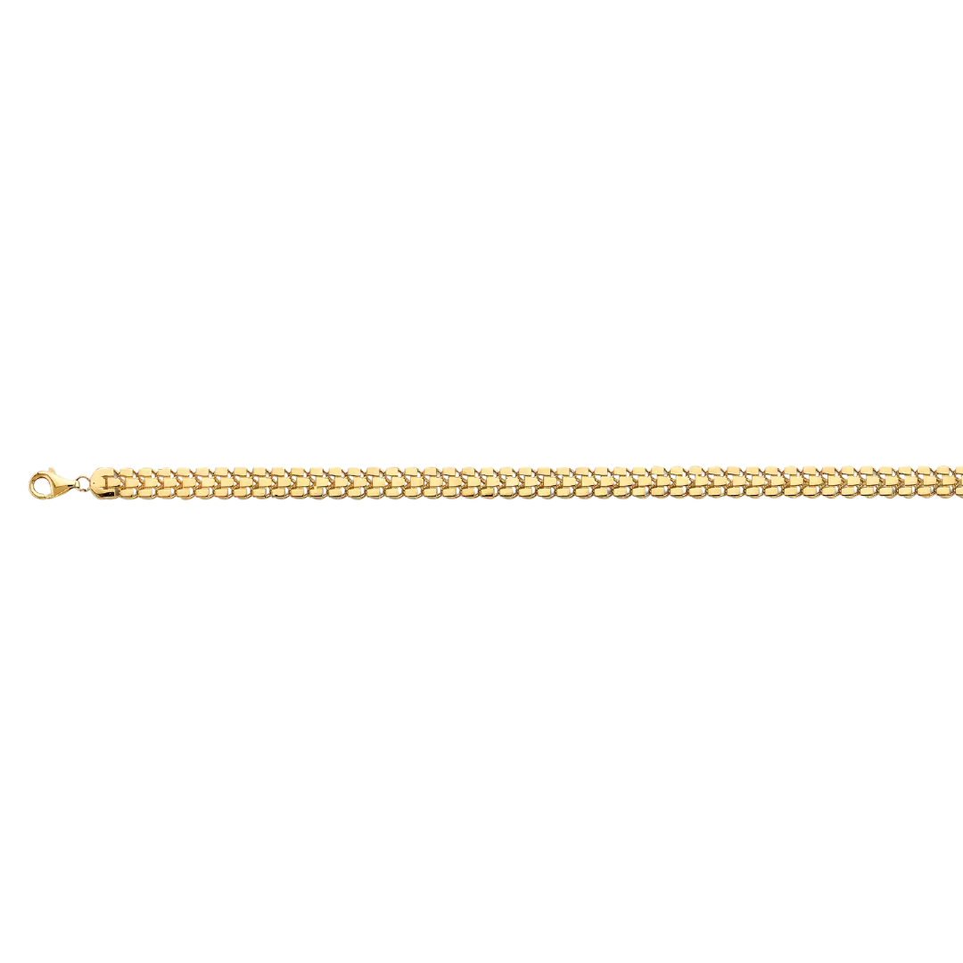 Fancy Bracelet - 14k Yellow Gold 