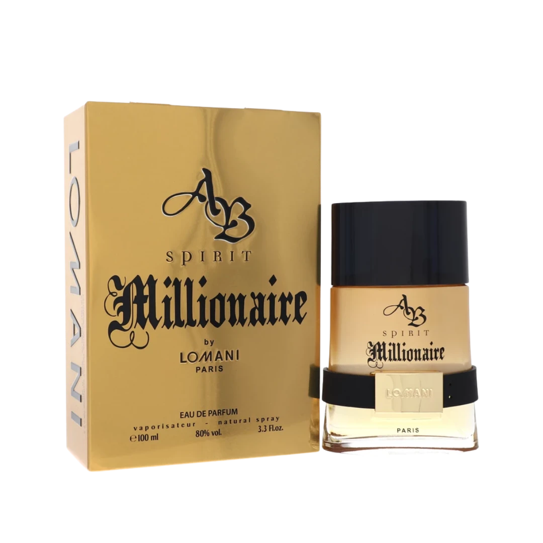 Ab Spirit Millionaire Eau de Parfum by Lomani 3.3 OZ