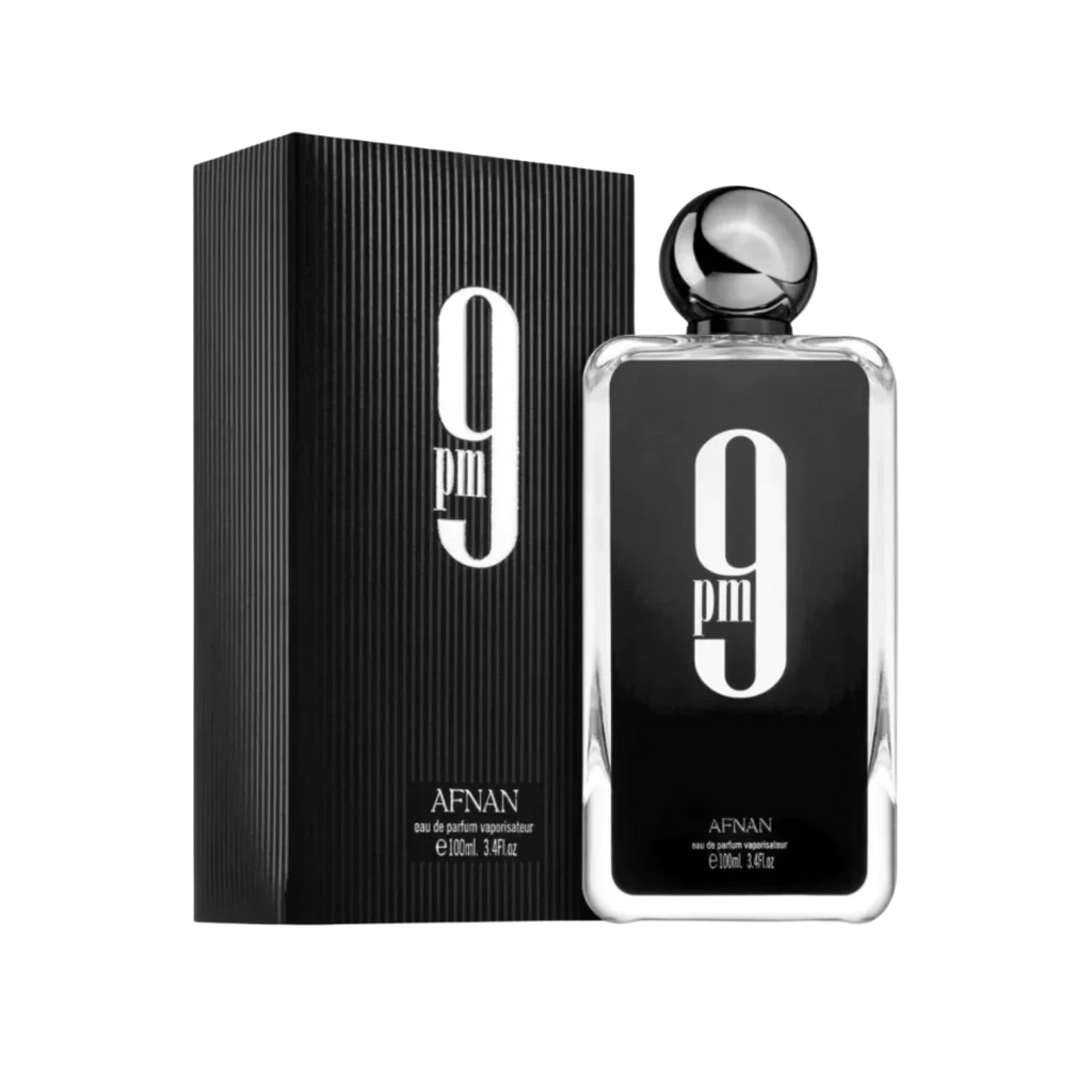 Afnan 9 PM Eau de Parfum by Afnan Perfumes 3.4 OZ