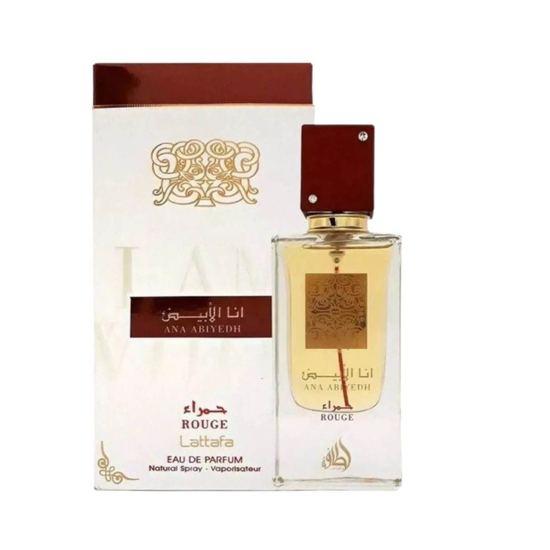 Lattafa Ana Abiyedh Rouge Eau de Parfum by Lattafa 2 OZ