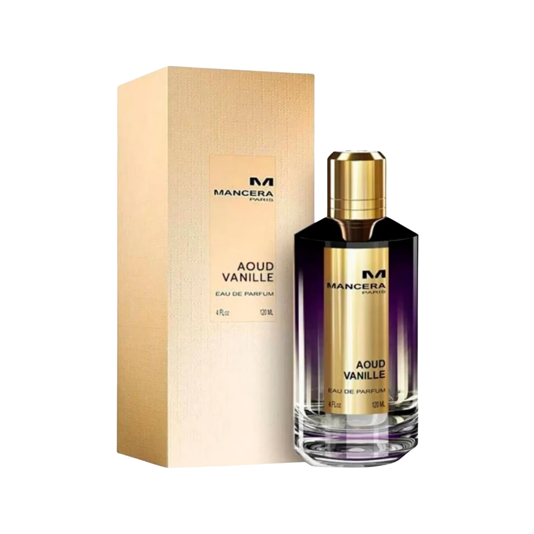Mancera Aoud Vanille Eau de Parfum by Mancera 4 OZ