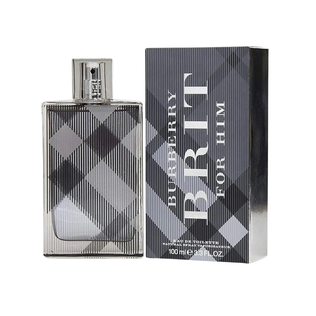 Burberry Brit For Men Eau de Toilette by Burberry 3.3 OZ