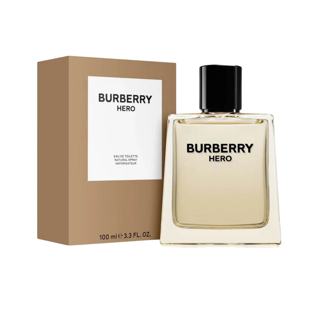 Burberry Hero Eau De Toilette by Burberry 3.4 OZ