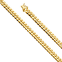 Solid Miami Cuban Chain - 14K Yellow Gold 7.9mm