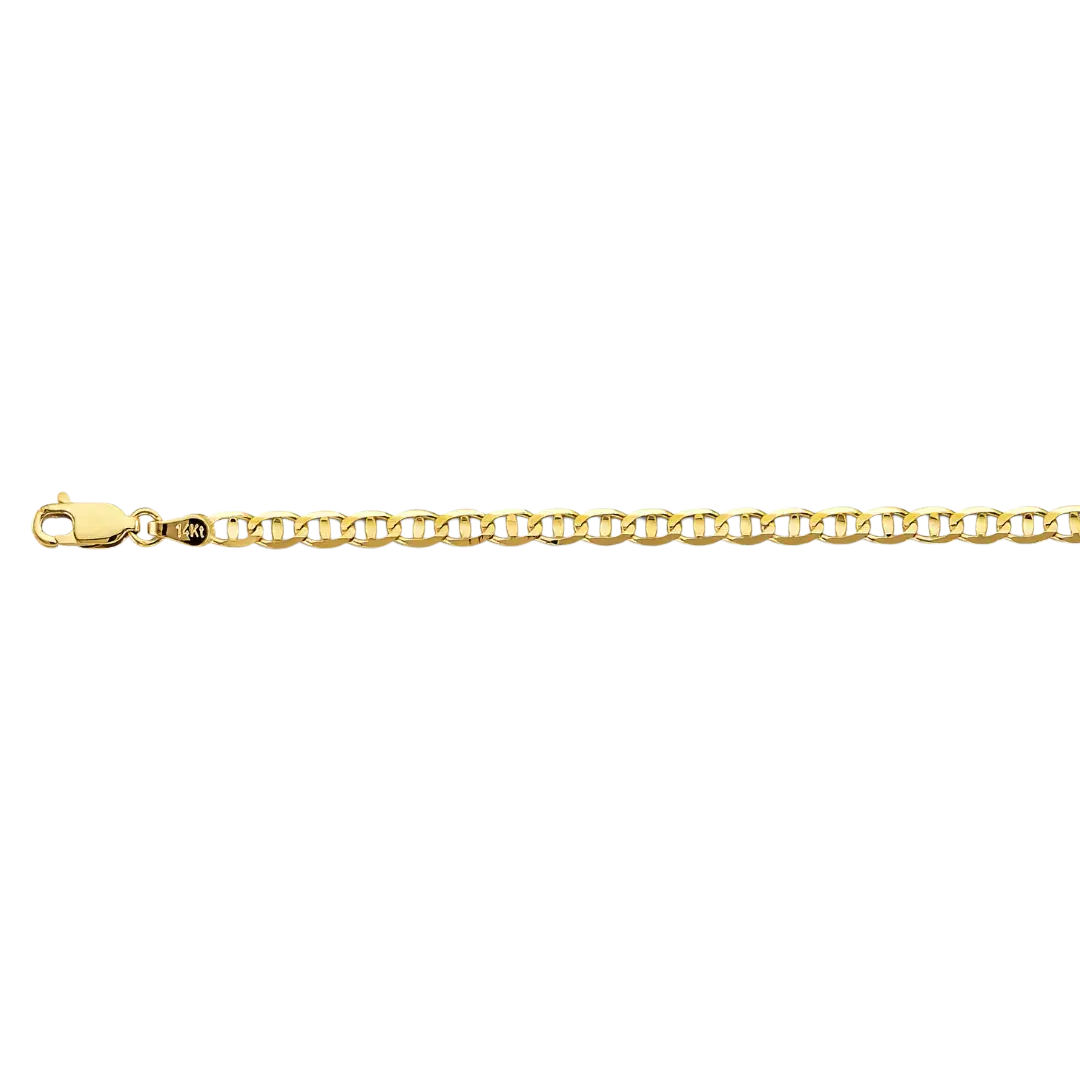 Light Mariner Chain - 14k Yellow Gold 3.5mm