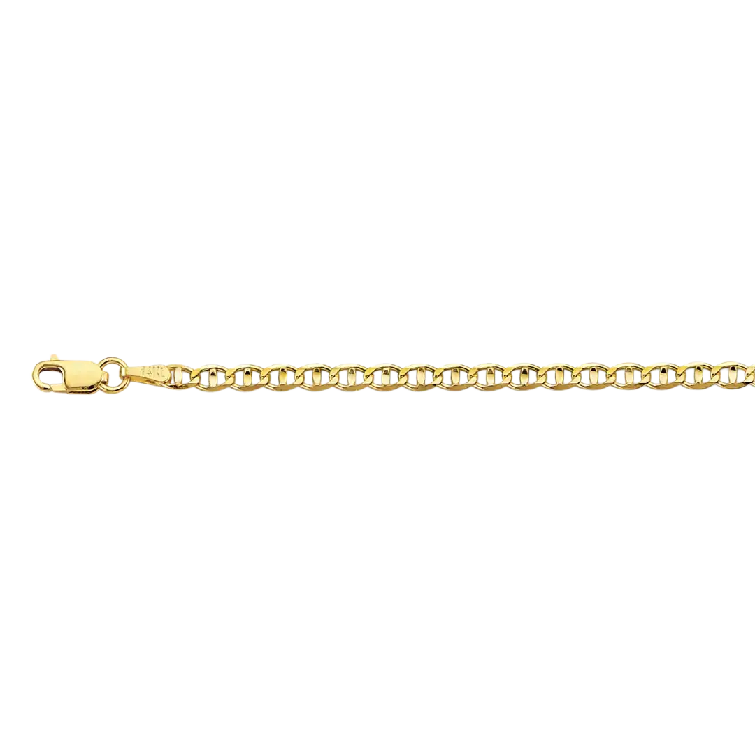 Light Mariner Chain - 14k Yellow Gold 2.9mm