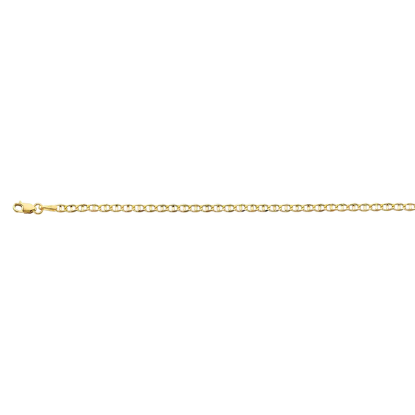 Light Mariner Chain - 14k Yellow Gold 2.6mm