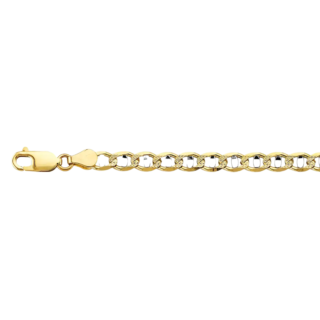 Light Mariner Chain - 14k Two Tone Gold 5.3mm