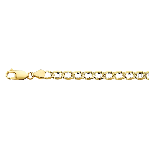 Light Mariner Chain - 14k Two Tone Gold 5.3mm