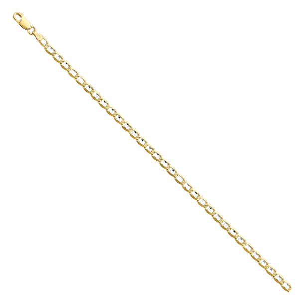 Light Mariner Chain - 14k Two Tone Gold 4.2mm