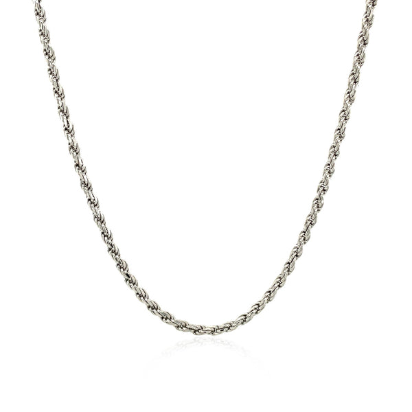 Diamond Cut Rope Style Chain - Sterling Silver 1.80mm