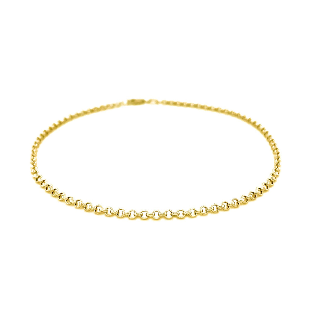 Rolo Anklet - 10k Yellow Gold 2.30mm