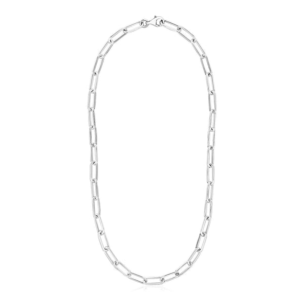 Sterling Silver Paperclip Chain - Sterling Silver