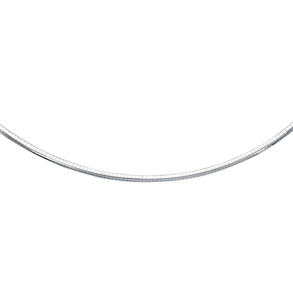 Classic Omega Chain - Sterling Silver 4.0mm