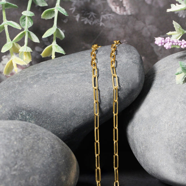 Paperclip Chain - 10k Yellow Gold 2.50mm