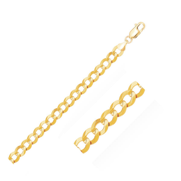 Curb Bracelet - 10k Yellow Gold 8.20mm