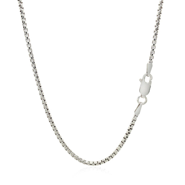 Round Box Chain - Sterling Silver 1.80mm