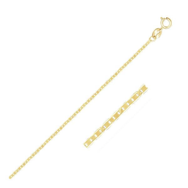 Mariner Link Chain - 10k Yellow Gold 1.20mm
