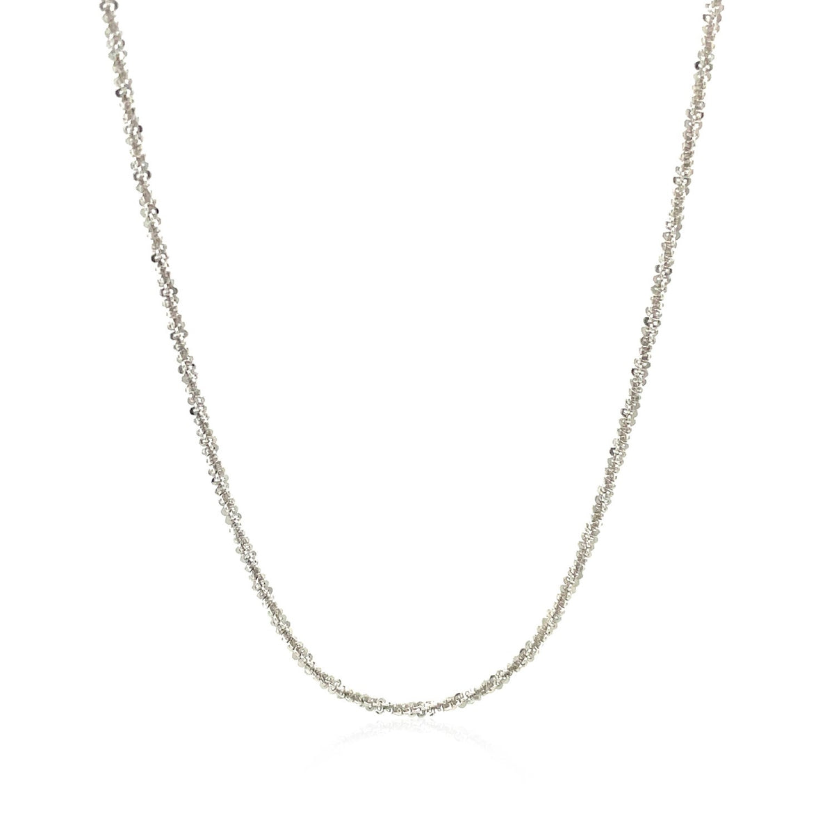 Adjustable Sparkle Chain - Sterling Silver 1.50mm