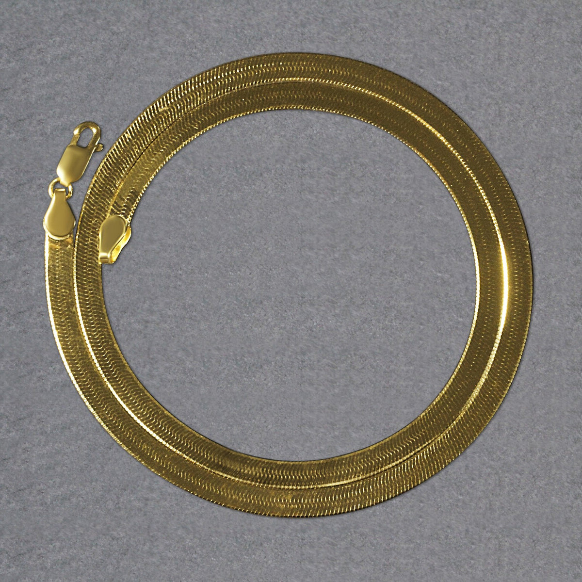Imperial Herringbone Chain - 10k Yellow Gold 5.00mm