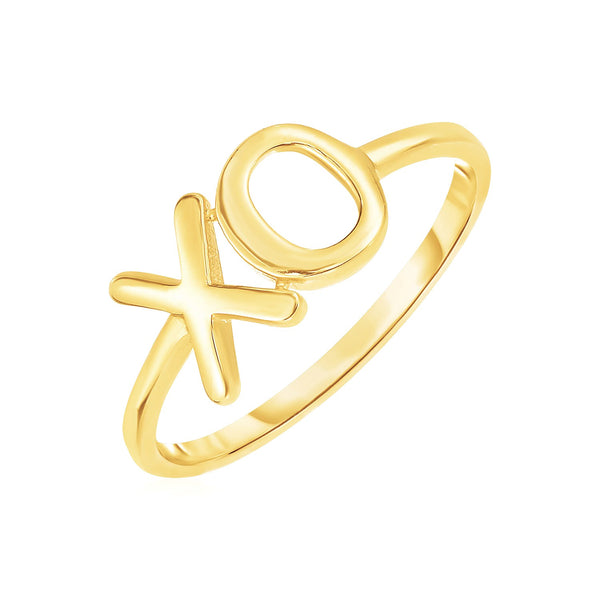 XO Ring - 14k Yellow Gold
