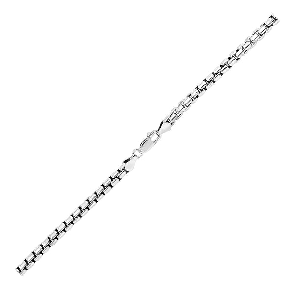 Round Box Chain - Sterling Silver 5.20mm