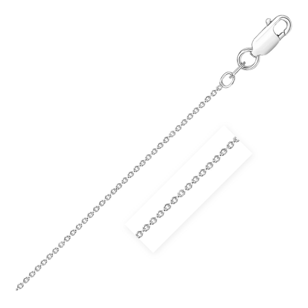 Cable Chain - Sterling Silver 1.80mm