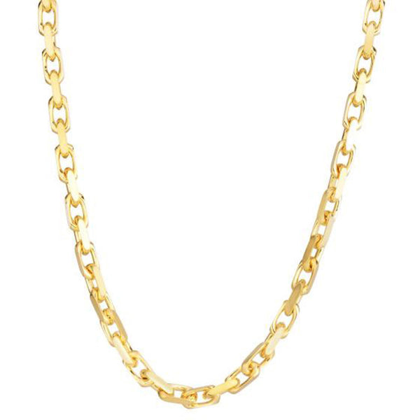 French Cable Link Chain - 14k Yellow Gold 4.80mm