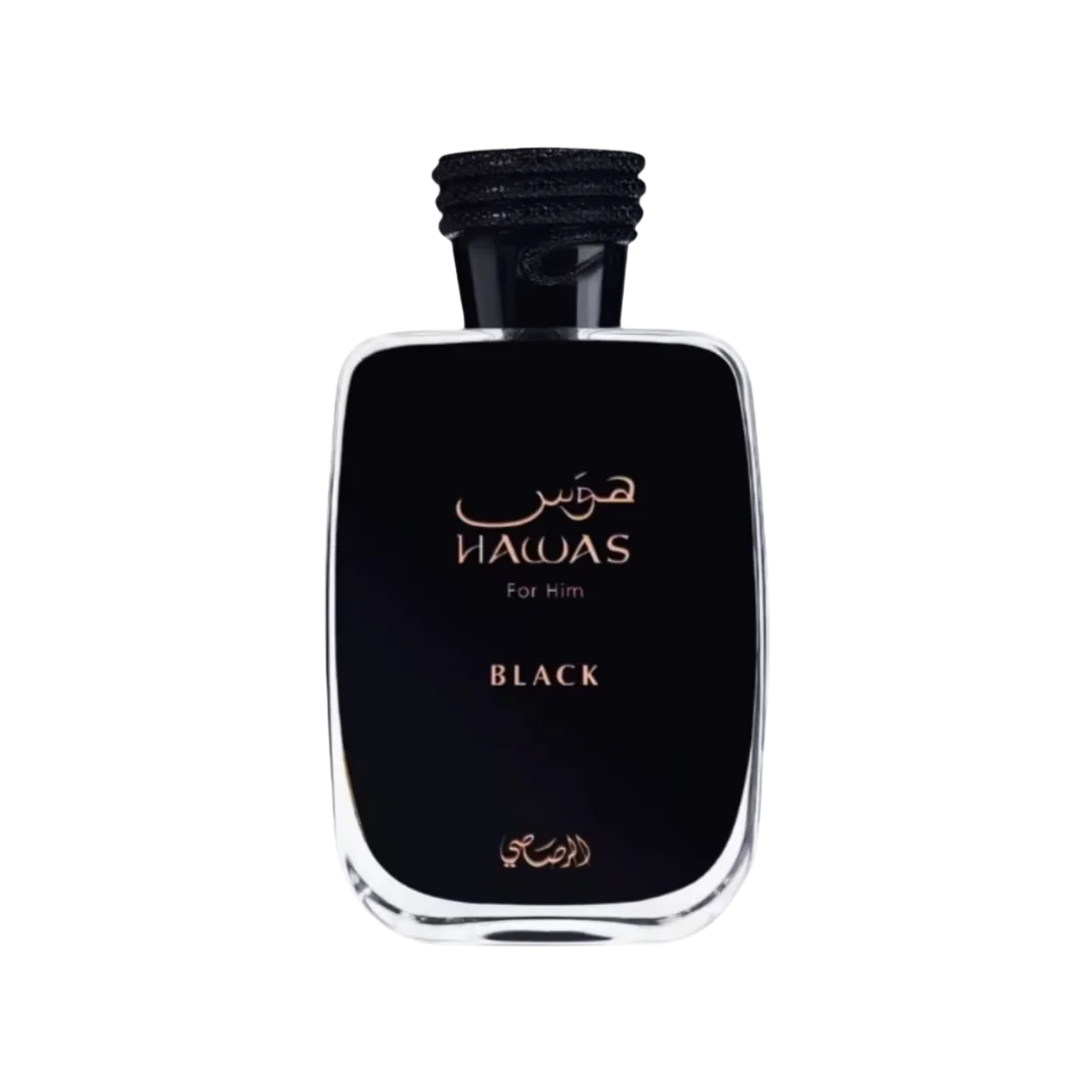 Hawas Black Eau De Parfum by Rasasi 3.3 OZ
