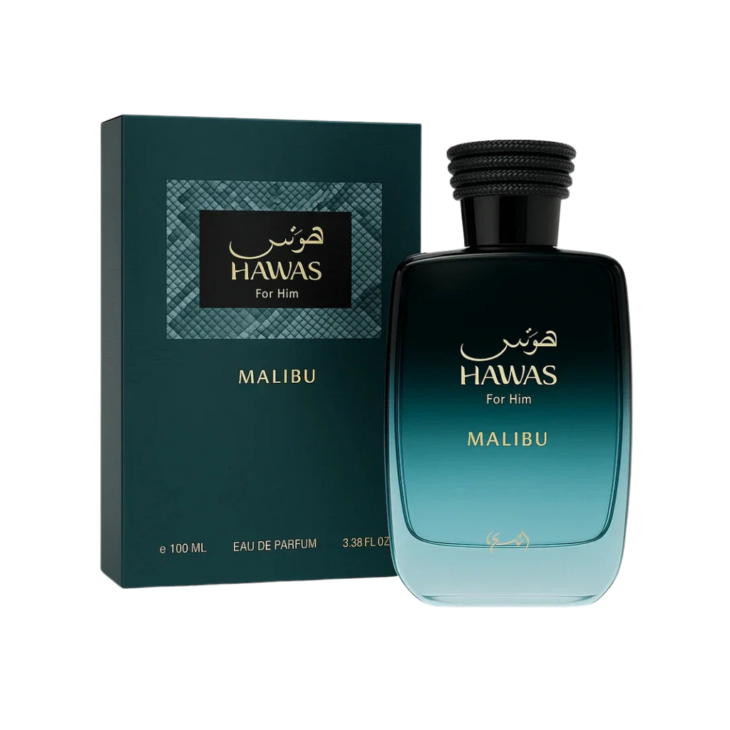 Hawas Malibu Eau de Parfum by Rasasi 3.38 OZ