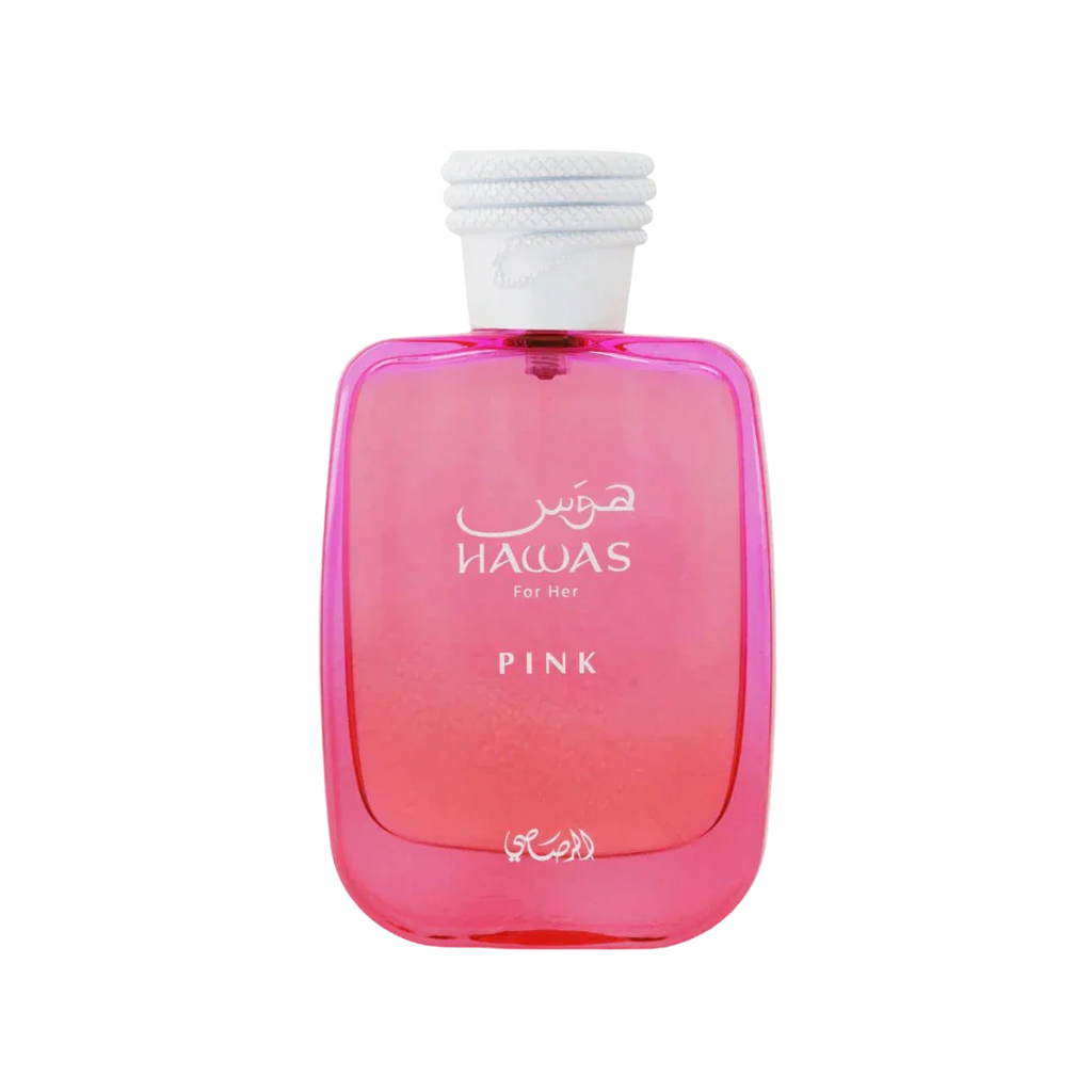 Hawas Pink Eau de Parfum by Rasasi Bottle