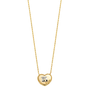 Quince Anos Necklace - 14k Two Tone Gold