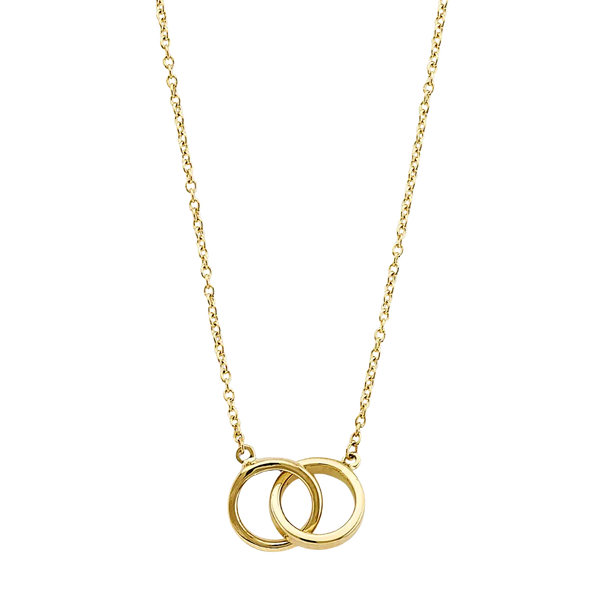 Together Necklace - 14k Yellow Gold