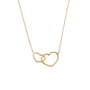 Together Heart Necklace - 14k Yellow Gold