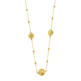 DC Ball Necklace - 14k Yellow Gold