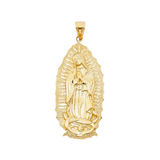 Guadalupe Pendant - 14k Yellow Gold