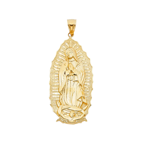 Guadalupe Pendant - 14k Yellow Gold